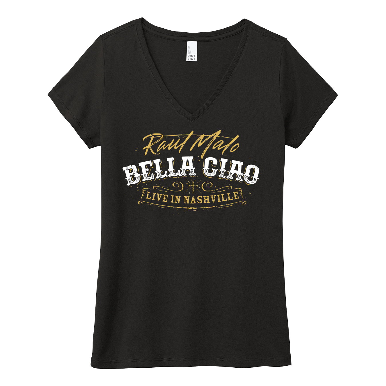 Bella Ciao Ladies' V-Neck Tee [Pre-Order]